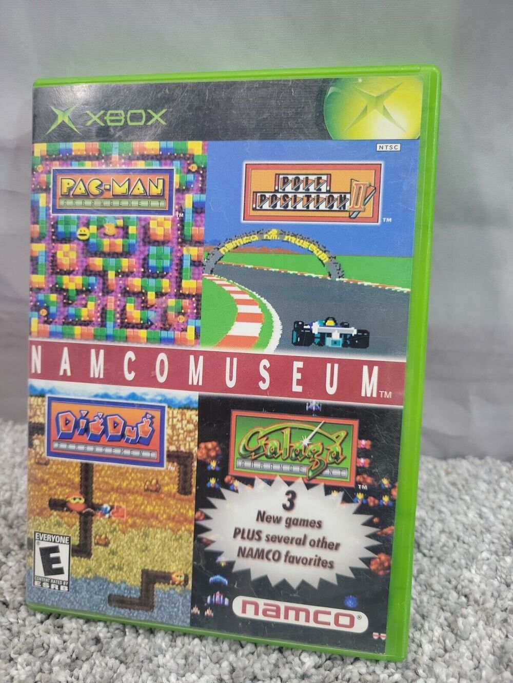 Namco Museum (Microsoft Xbox, 2002) VERY GOOD COMPLETE!